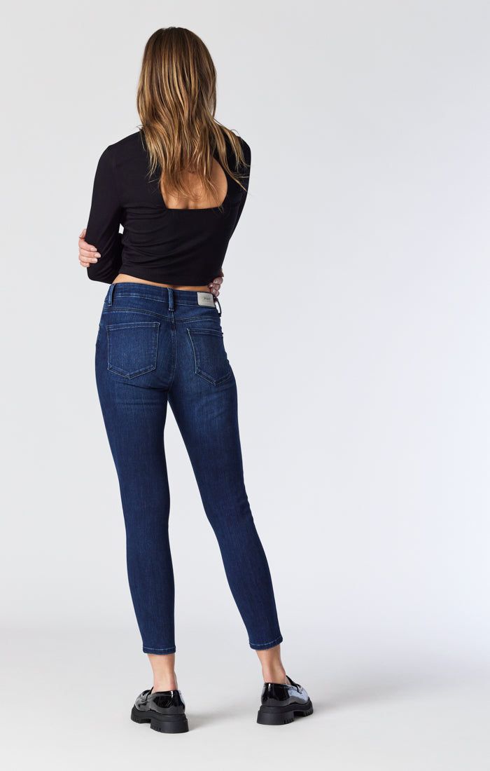 TESS SKINNY JEANS IN INK TONAL BLUE SUPERSOFT CHIC sold by Mavi product image thumbnail 2