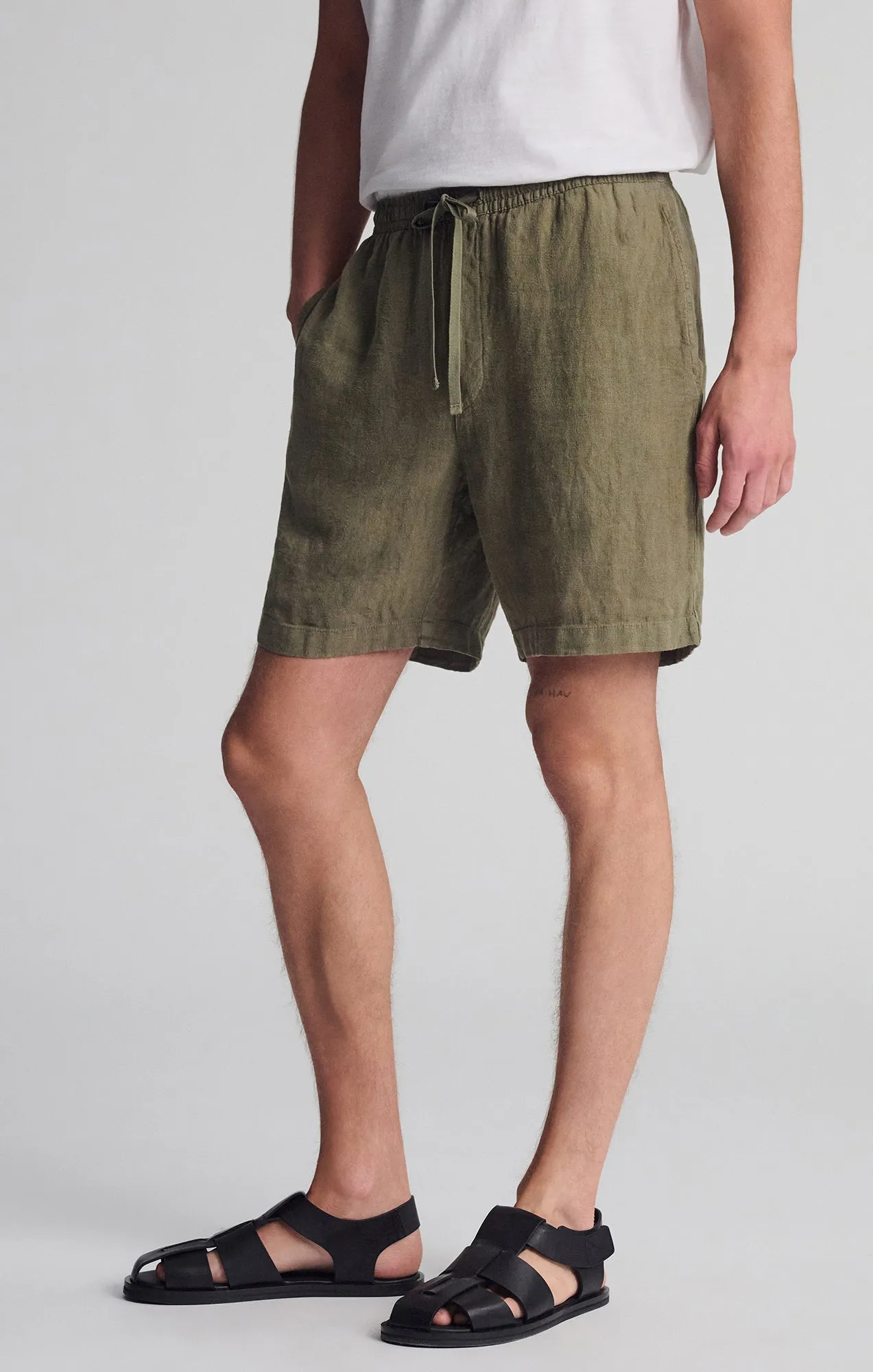 LINEN POCKET SHORTS IN KALAMATA sold by Mavi product image thumbnail 3