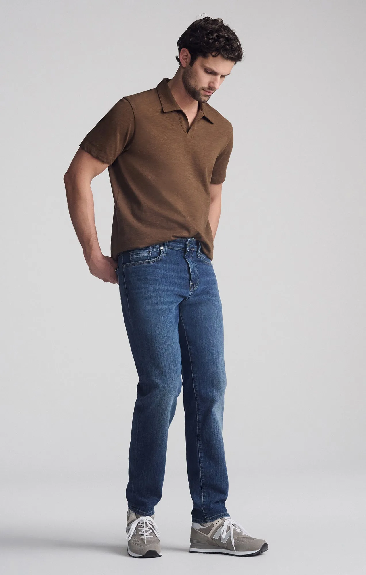 POLO SHIRT IN COCOA sold by Mavi product image thumbnail 4
