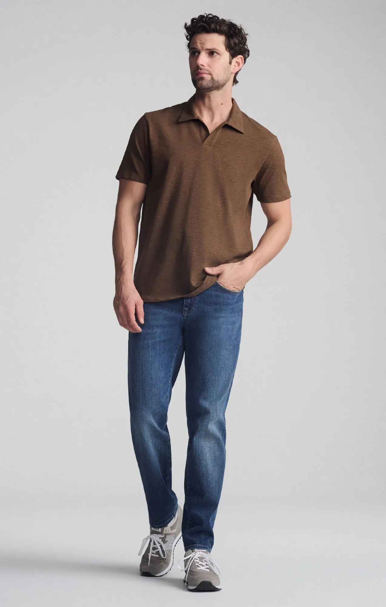 POLO SHIRT IN COCOA sold by Mavi product image thumbnail 2