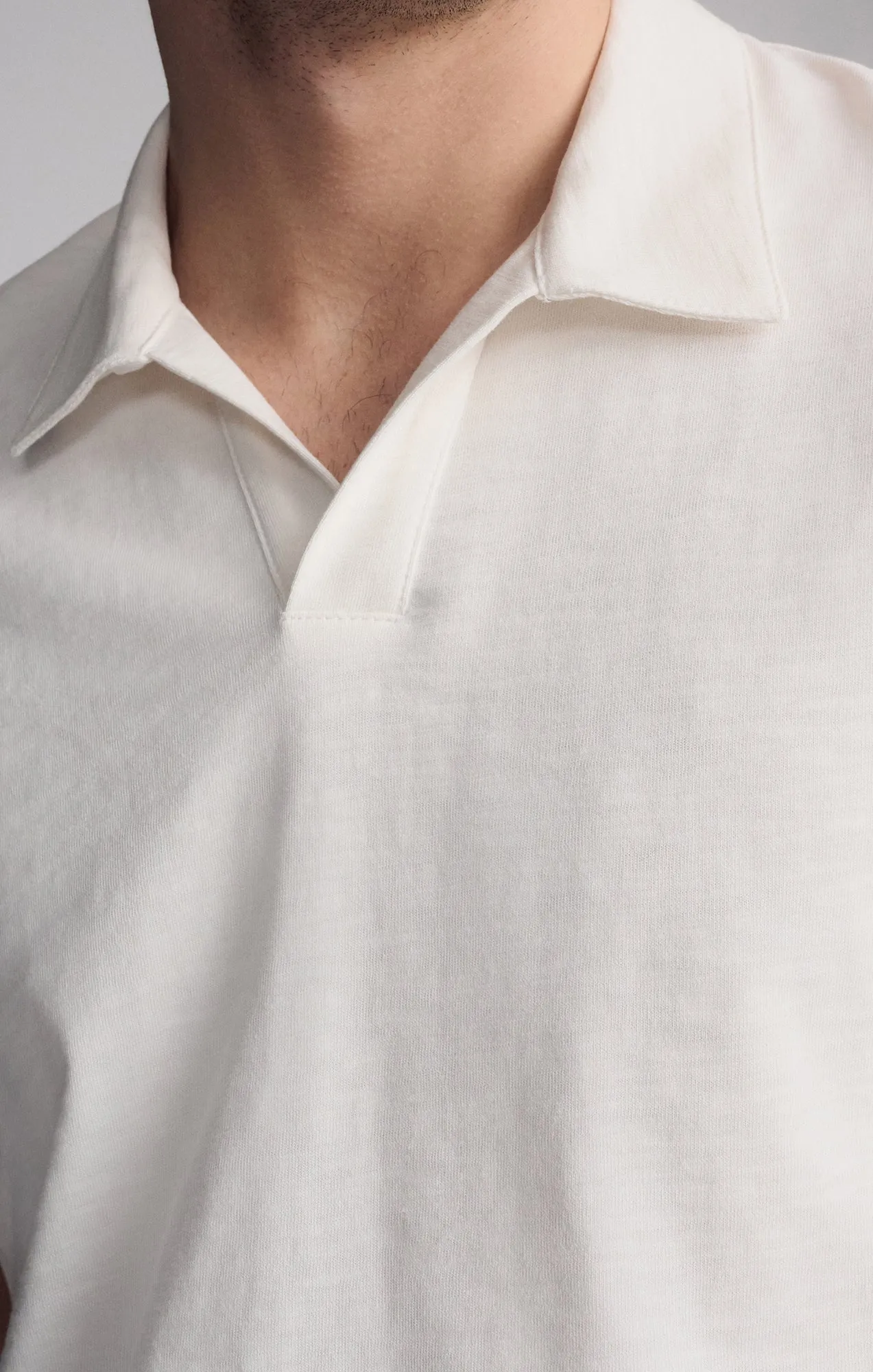 POLO SHIRT IN ANTIQUE WHITE sold by Mavi product image thumbnail 4