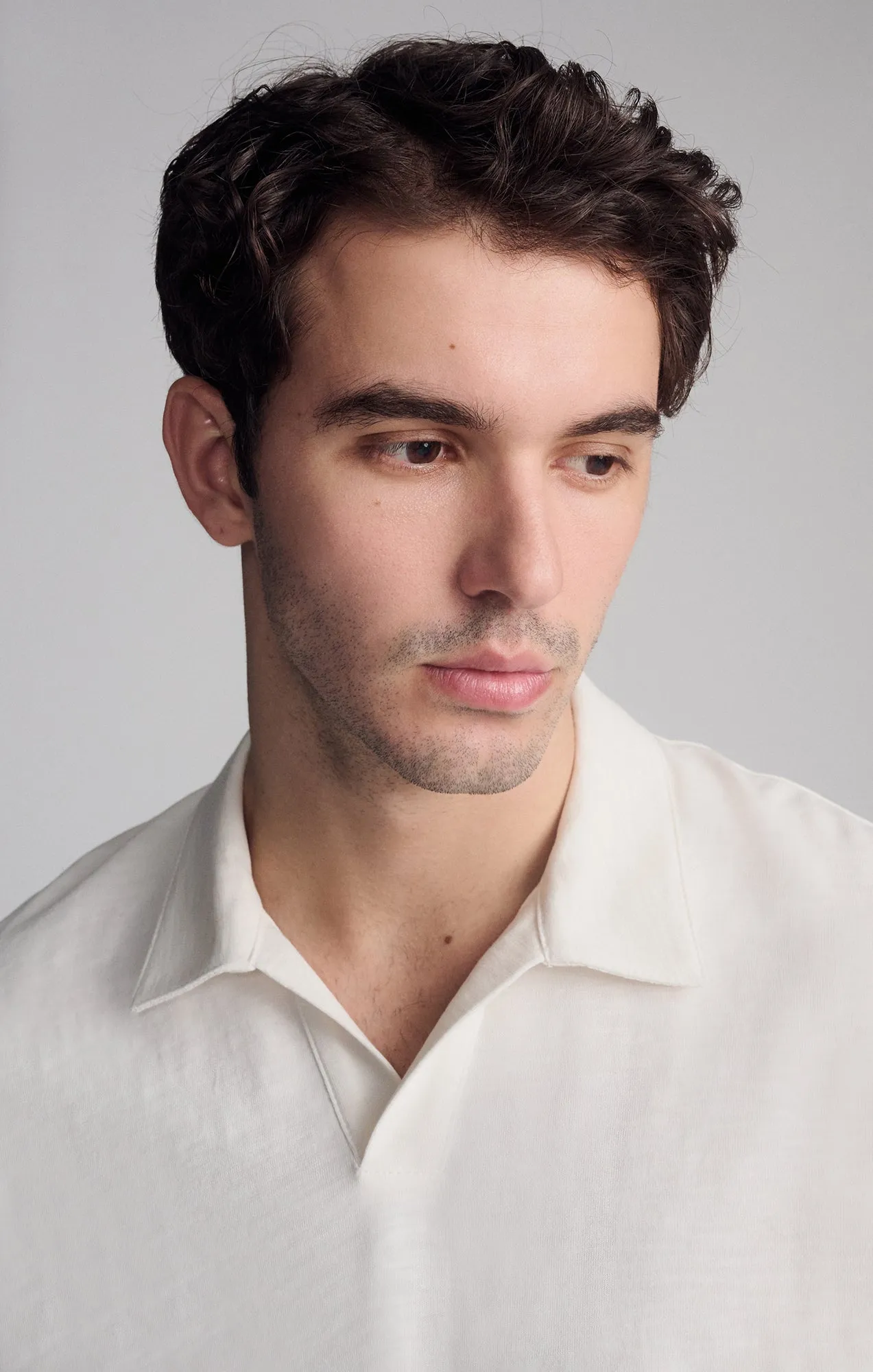 POLO SHIRT IN ANTIQUE WHITE sold by Mavi product image thumbnail 3