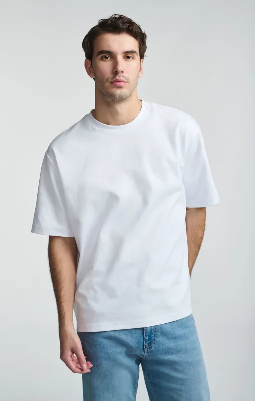 SHORT SLEEVE CREW NECK T-SHIRT IN WHITE sold by Mavi