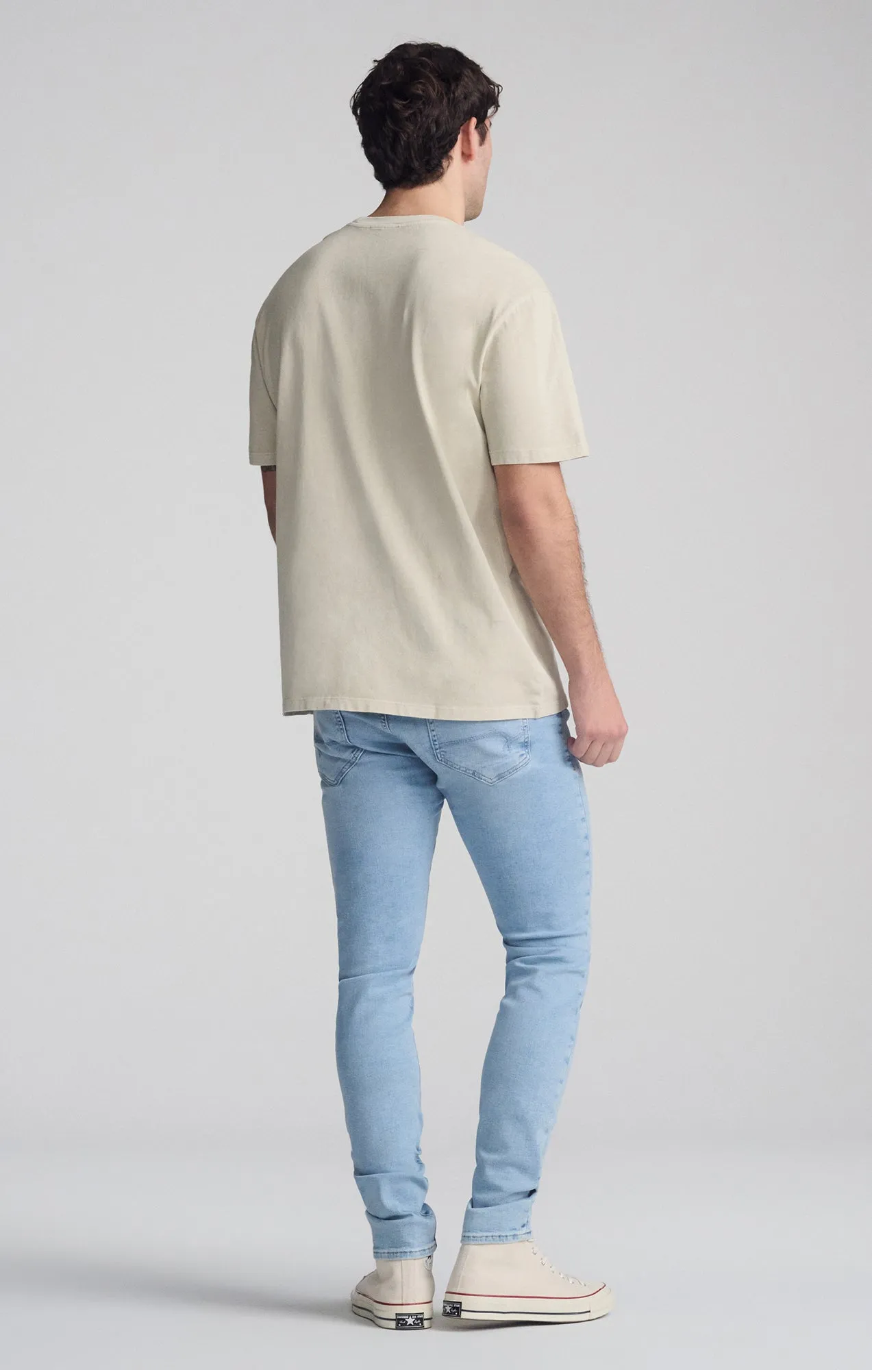 GRAPHIC CREW NECK T-SHIRT IN PELICAN sold by Mavi product image thumbnail 2