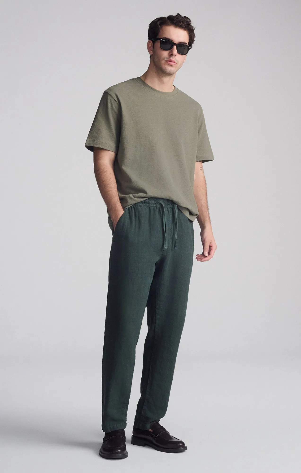 DRAWSTRING PANTS IN URBAN CHIC sold by Mavi product image thumbnail 4