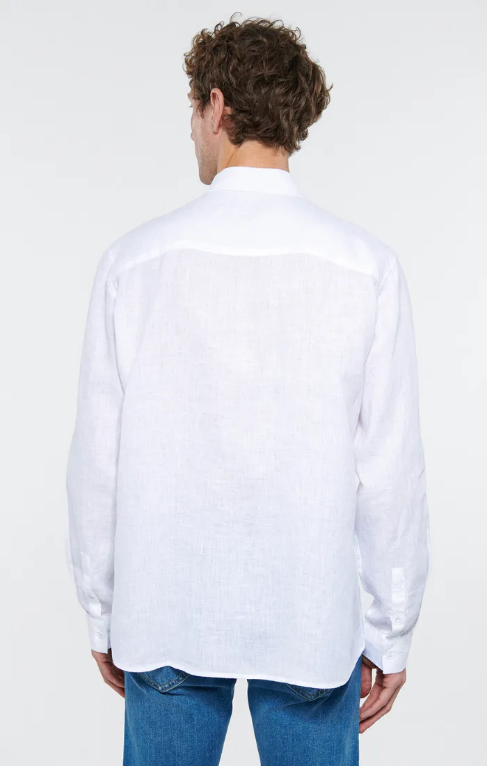 LONG SLEEVE SHIRT IN WHITE sold by Mavi product image thumbnail 2
