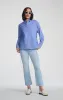EYELET BUTTON-UP SHIRT IN PERSIAN JEWEL sold by Mavi