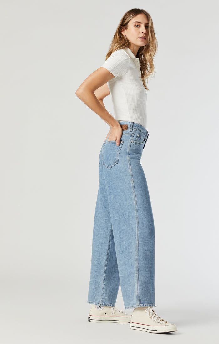 MIAMI WIDE LEG IN LIGHT BLUE ORGANIC BLUE sold by Mavi product image thumbnail 5