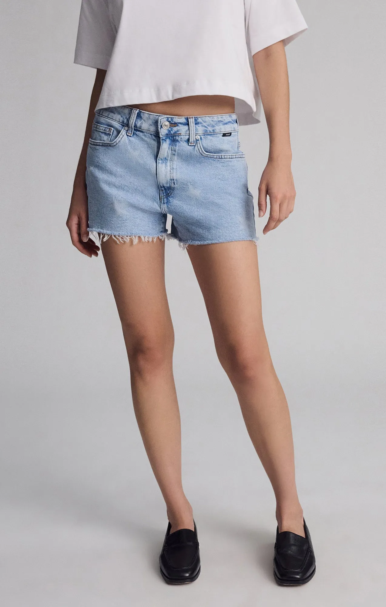 ROSIE BOYFRIEND SHORTS IN STAR DENIM sold by Mavi product image thumbnail 5