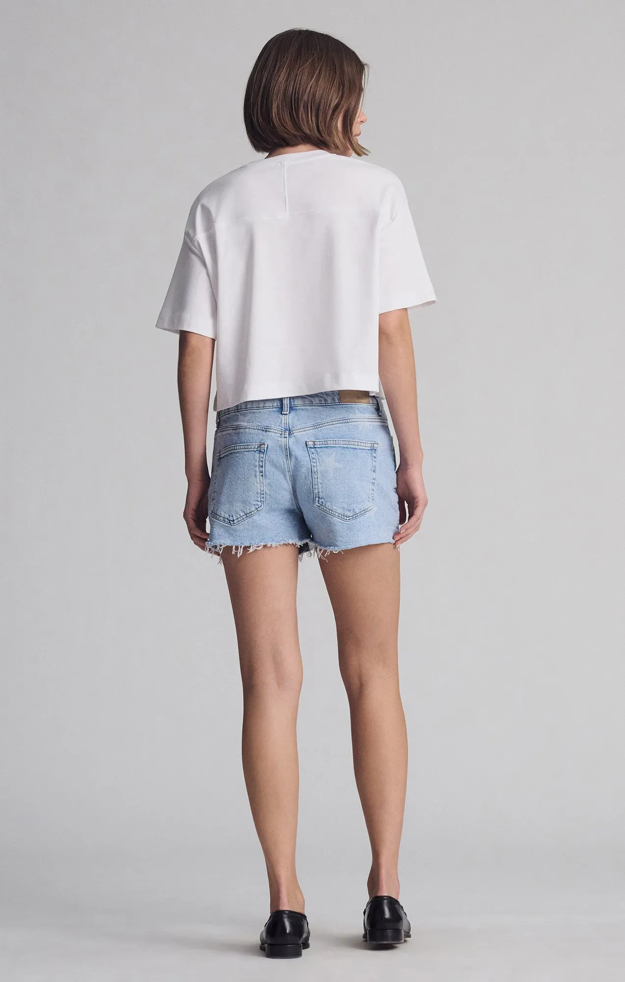 ROSIE BOYFRIEND SHORTS IN STAR DENIM sold by Mavi product image thumbnail 3