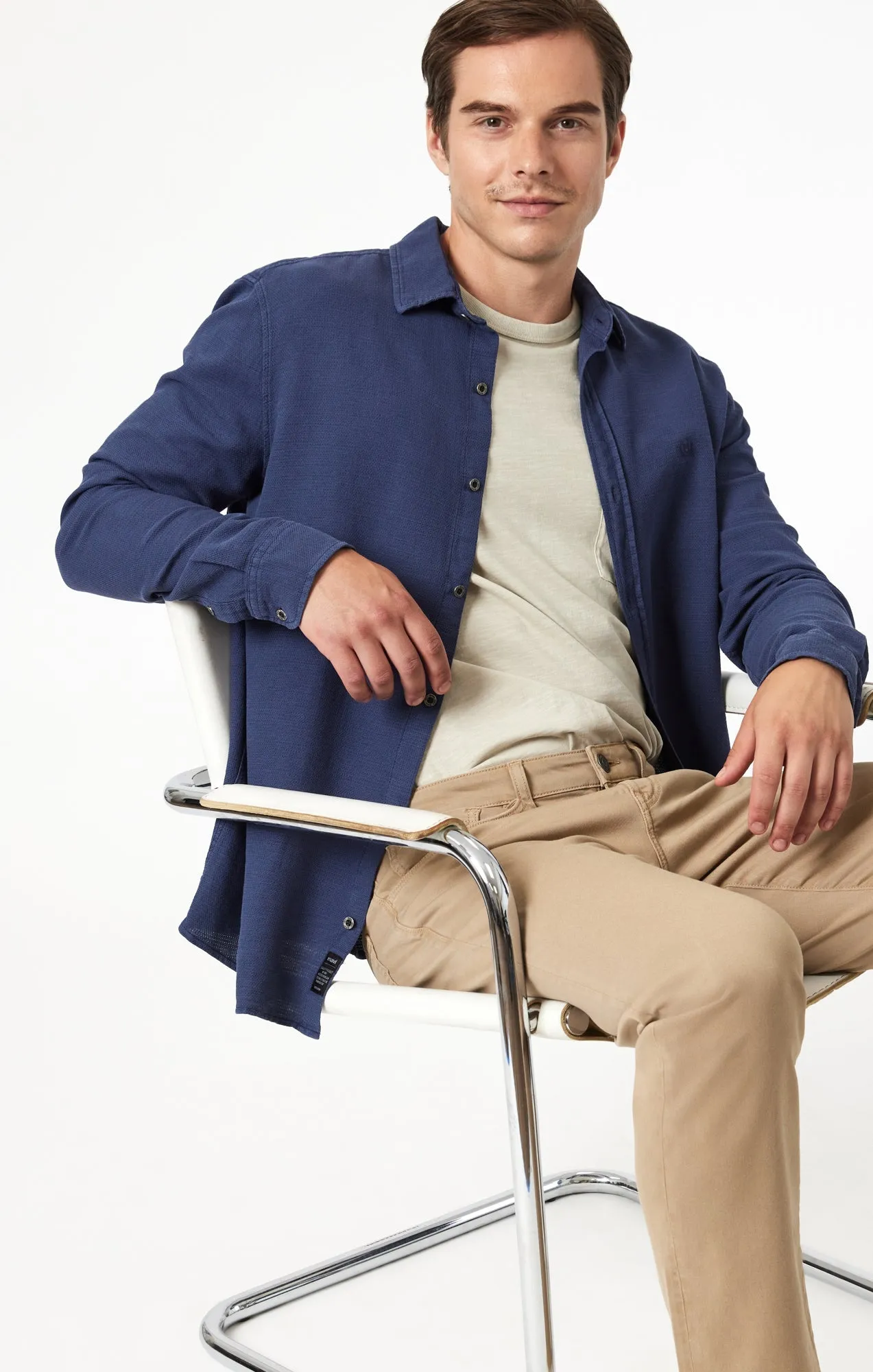 ZACH STRAIGHT LEG IN KHAKI CASUAL TWILL sold by Mavi product image thumbnail 2