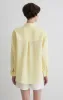 LINEN BUTTON-UP SHIRT IN PASTEL YELLOW sold by Mavi