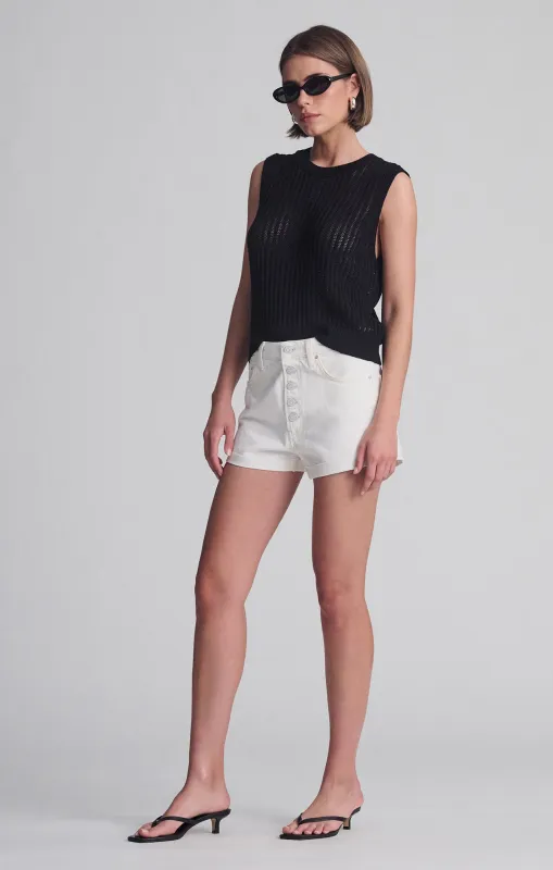 FIORA RELAXED SHORTS IN OFF WHITE 90'S sold by Mavi