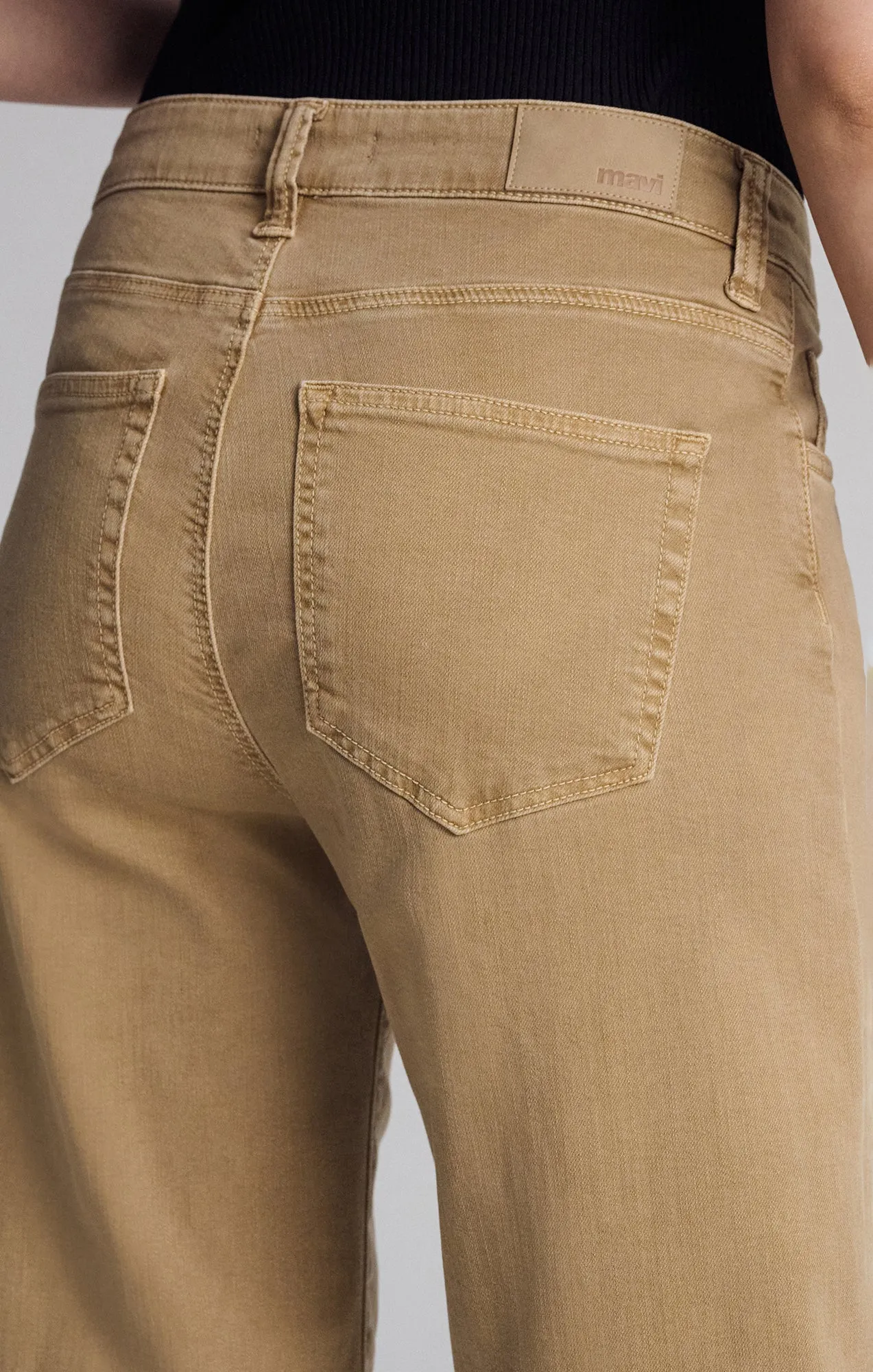 PALOMA WIDE LEG IN LIGHT CAMEL FLEX BLUE sold by Mavi product image thumbnail 5