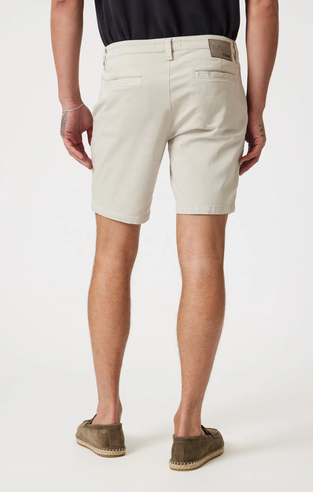 JACOB CROP SHORTS IN FROST CASUAL TWILL sold by Mavi product image thumbnail 4