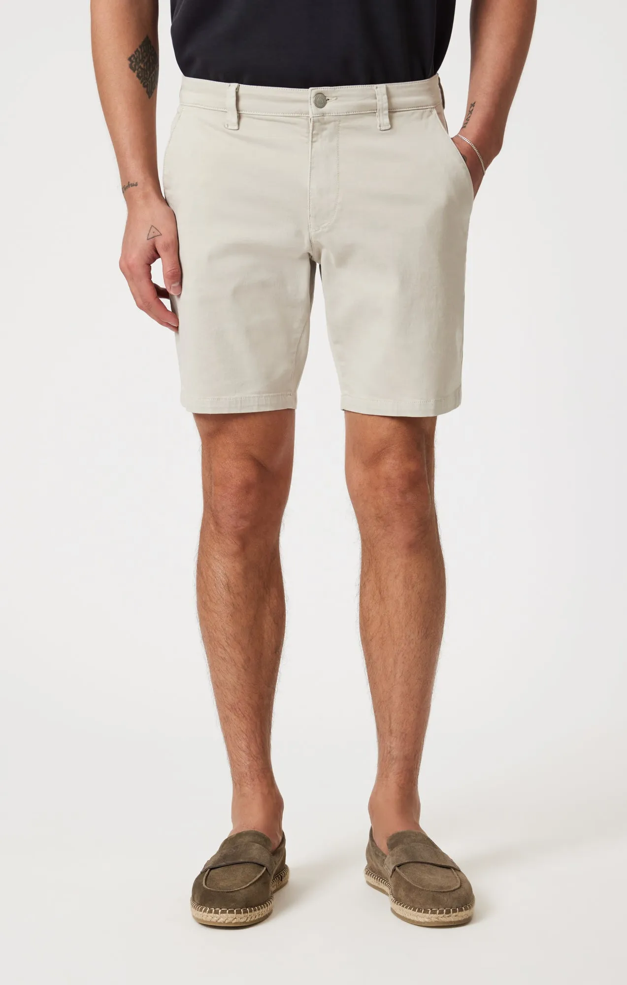 JACOB CROP SHORTS IN FROST CASUAL TWILL sold by Mavi product image thumbnail 5