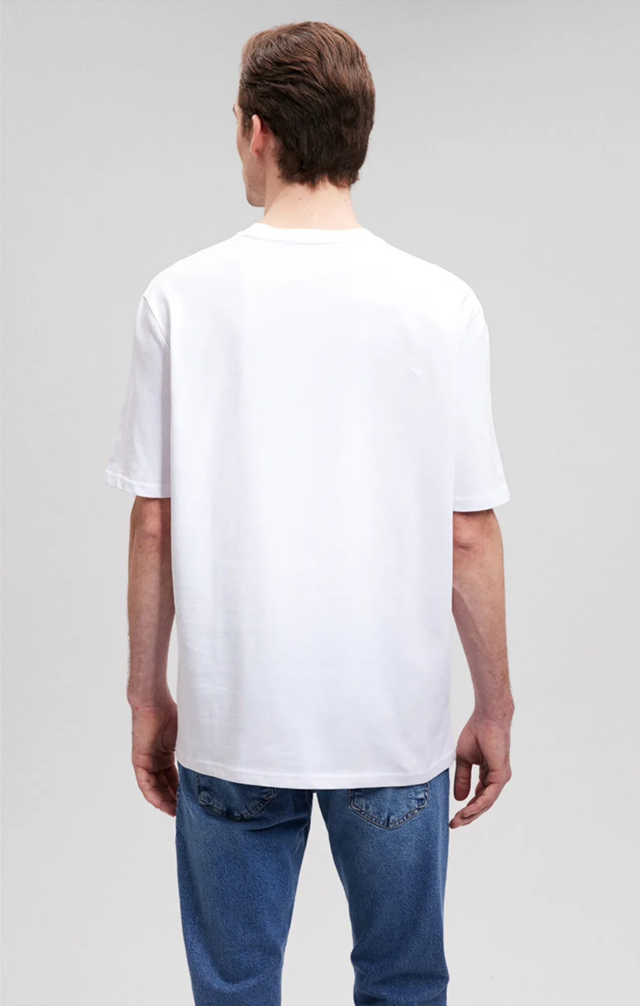 HEAVY WEIGHT T-SHIRT IN WHITE sold by Mavi product image thumbnail 4