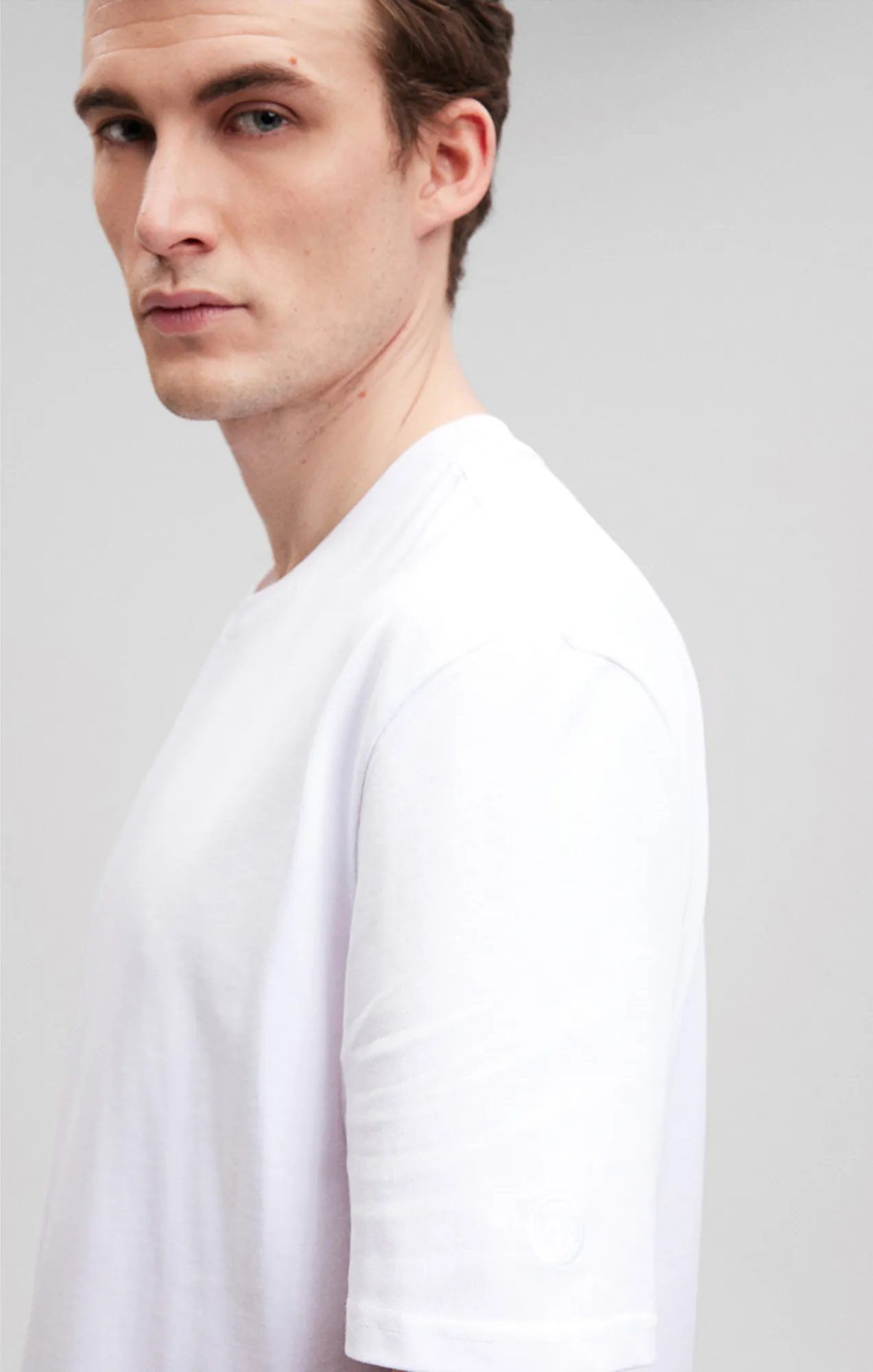 HEAVY WEIGHT T-SHIRT IN WHITE sold by Mavi product image thumbnail 5