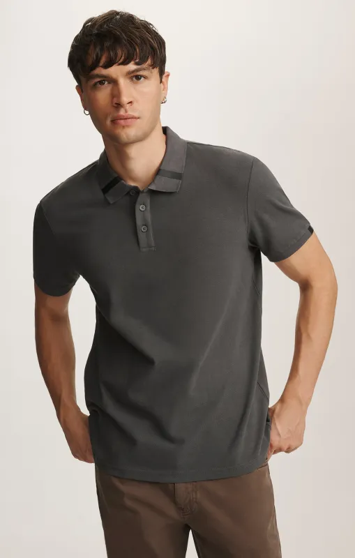 SMART POLO SHIRT IN ASPHALT sold by Mavi
