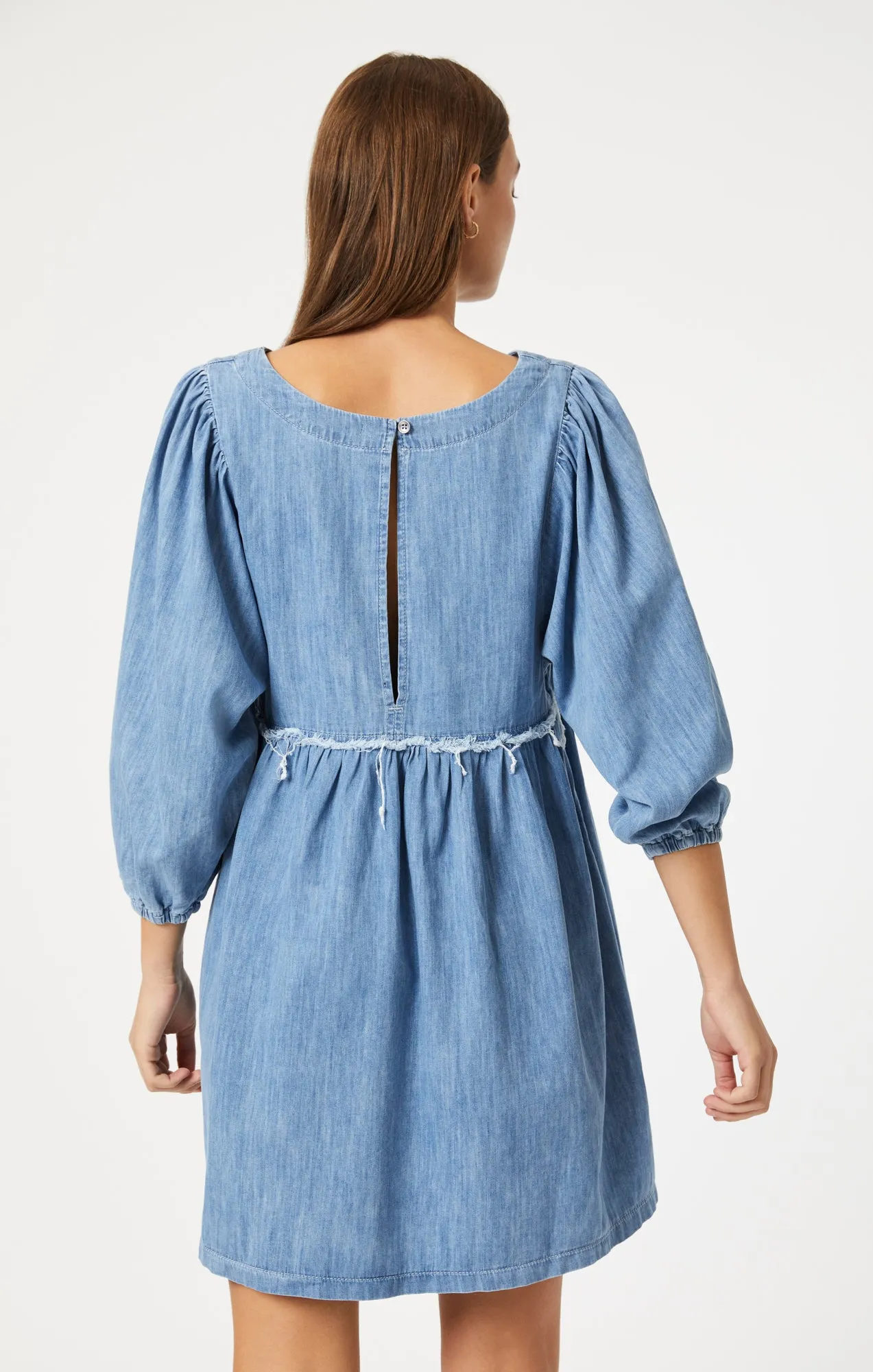 DORY DRESS IN MID BLUE LIGHT DENIM sold by Mavi product image thumbnail 4