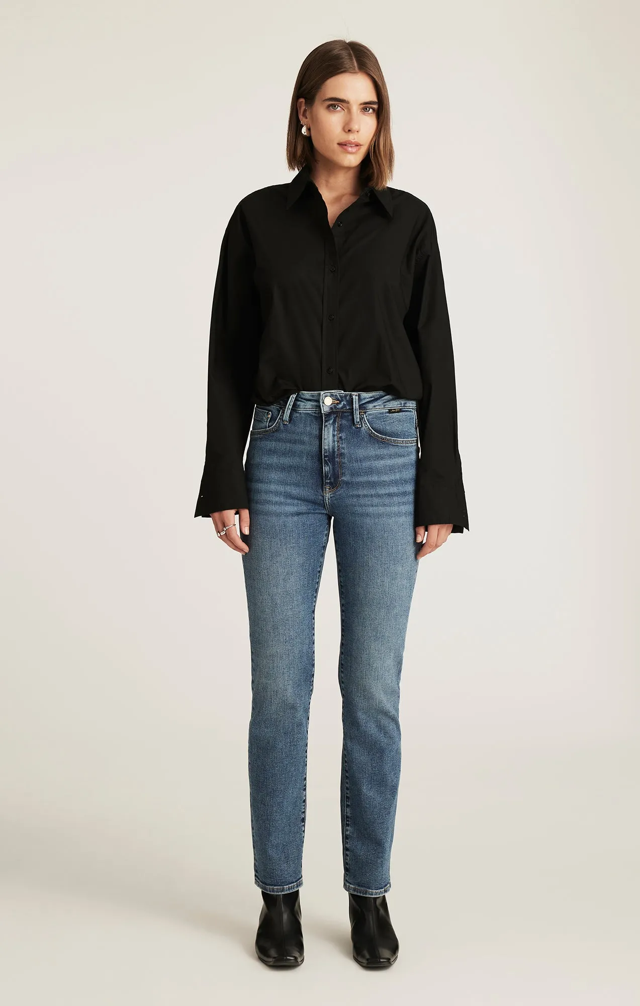 KENDRA STRAIGHT LEG IN MID BRUSHED GOLD PREMIUM sold by Mavi product image thumbnail 4