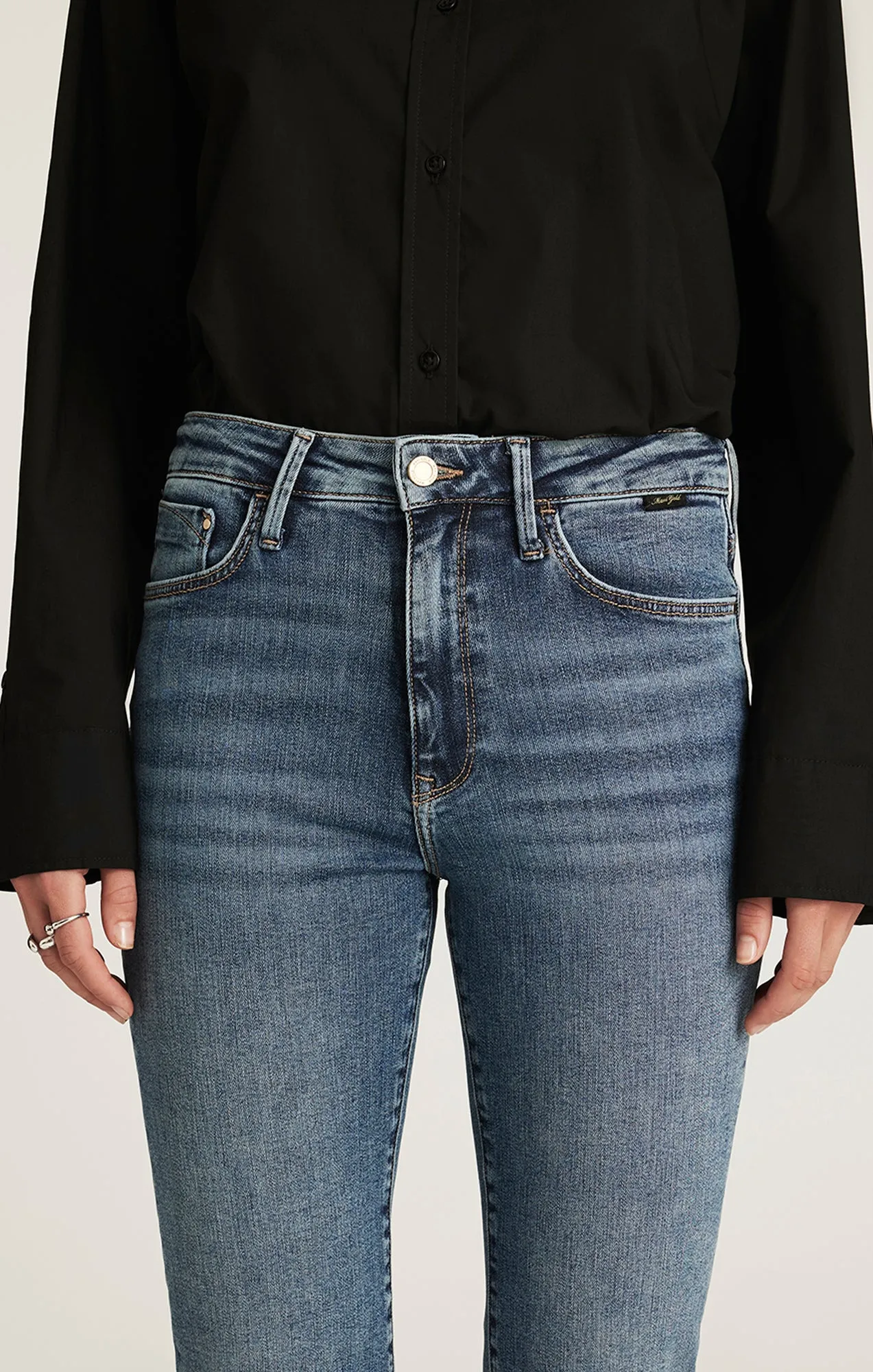 KENDRA STRAIGHT LEG IN MID BRUSHED GOLD PREMIUM sold by Mavi product image thumbnail 2