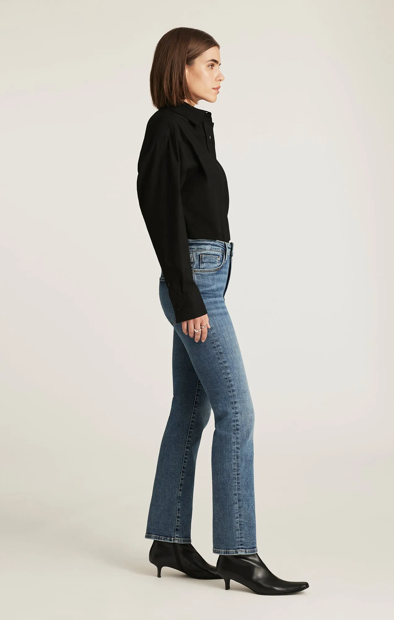 KENDRA STRAIGHT LEG IN MID BRUSHED GOLD PREMIUM sold by Mavi product image thumbnail 5