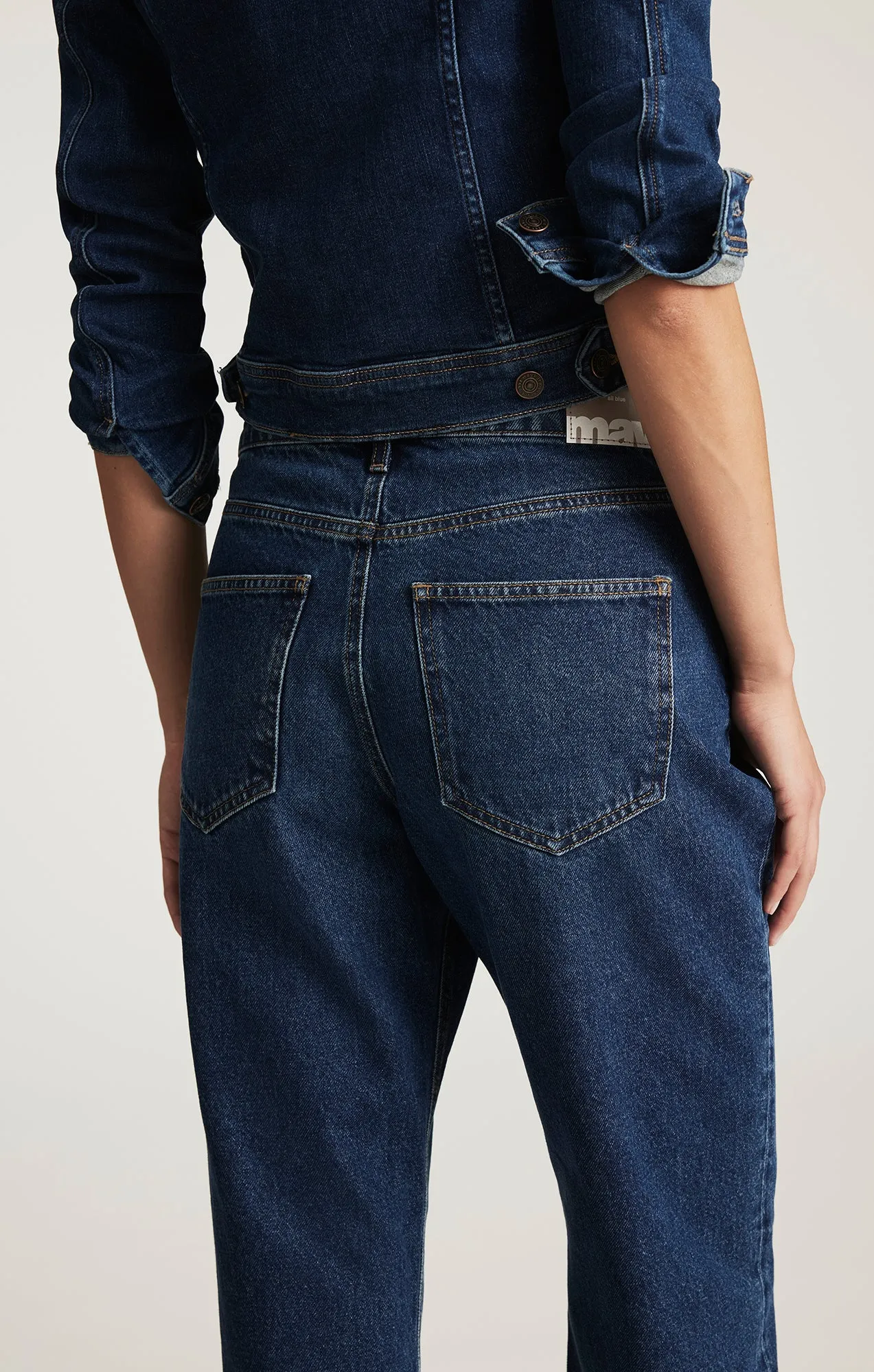 SAVANNAH STRAIGHT LEG IN DEEP BRUSHED CLASSIC DENIM sold by Mavi product image thumbnail 5