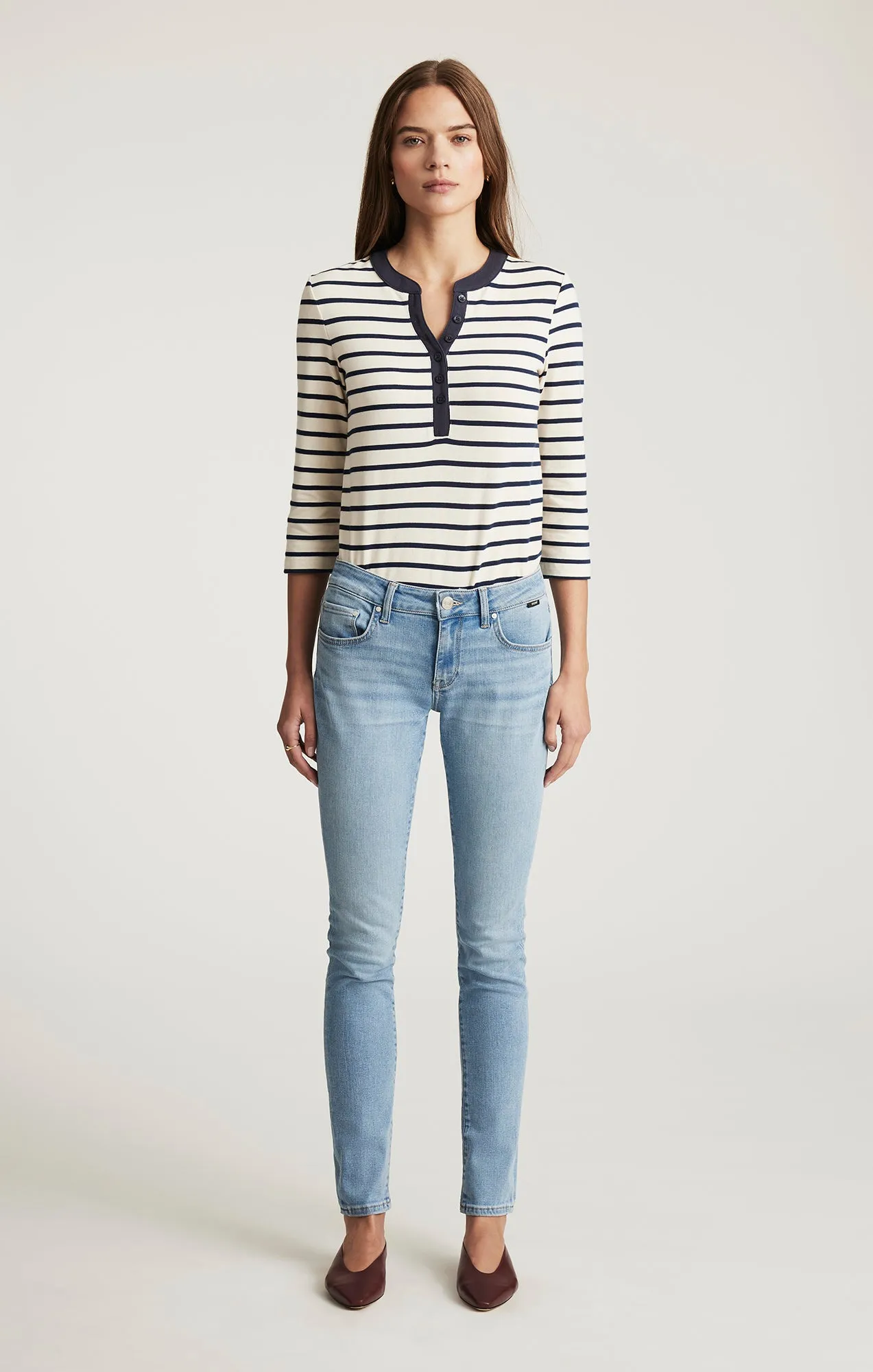 ALEXA SKINNY IN BLEACHED TRIBECA sold by Mavi product image thumbnail 4