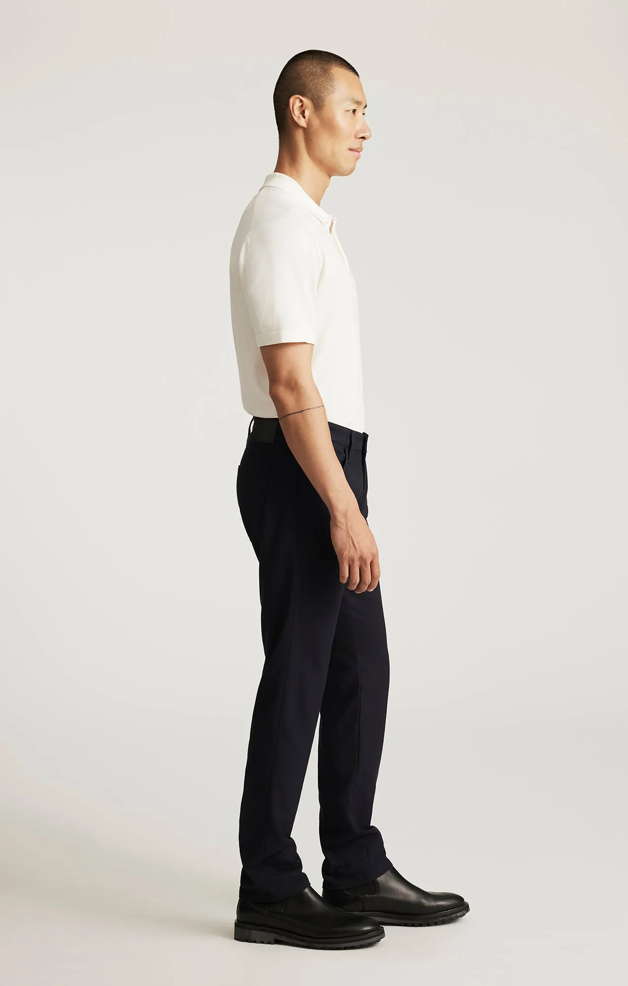 MARCUS SLIM STRAIGHT LEG IN NAVY FEATHER TWEED sold by Mavi product image thumbnail 2