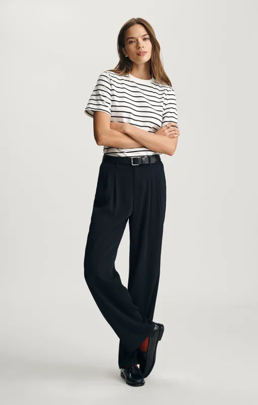 EDITION STRAIGHT LEG PANTS IN DARK NAVY sold by Mavi