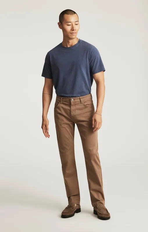 ZACH STRAIGHT LEG IN SHITAKE CASUAL TWILL sold by Mavi