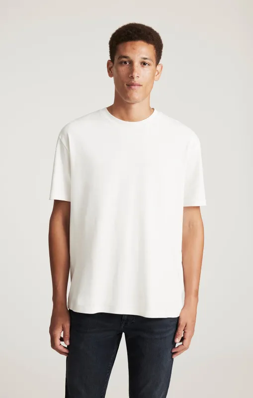 MAVI LOGO T-SHIRT IN COCONUT MILK sold by Mavi
