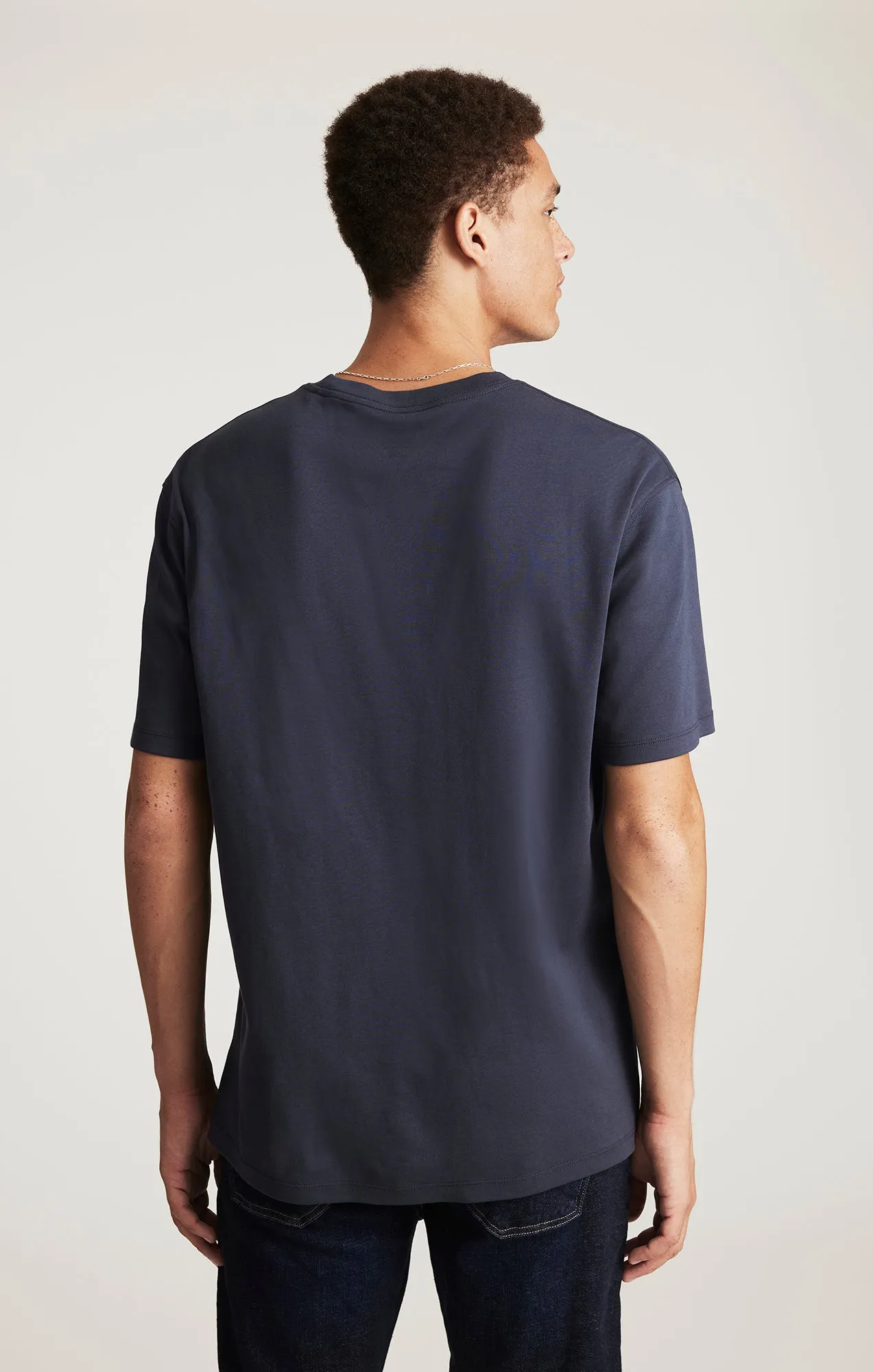 MAVI LOGO T-SHIRT IN PARISIAN NIGHT sold by Mavi product image thumbnail 3