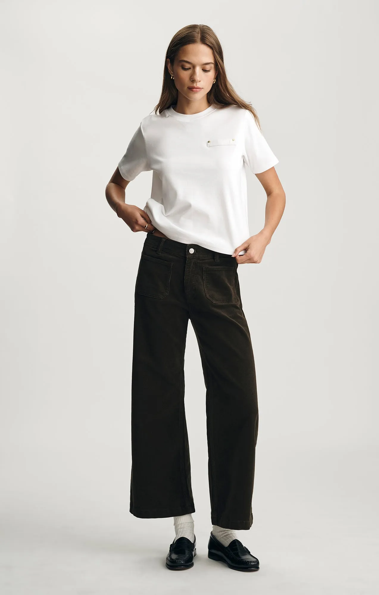 WELT POCKET T-SHIRT IN WHITE sold by Mavi product image thumbnail 5