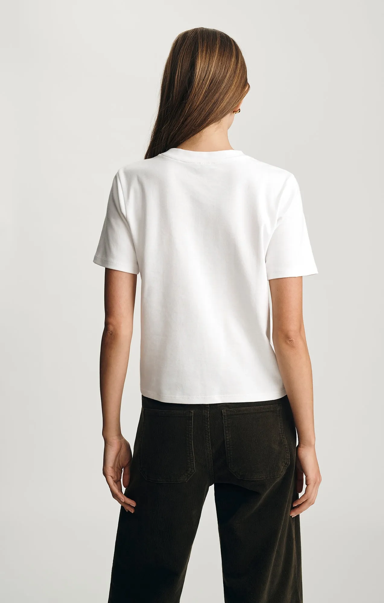 WELT POCKET T-SHIRT IN WHITE sold by Mavi product image thumbnail 3