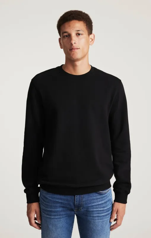 CREW NECK SWEATSHIRT IN BLACK sold by Mavi