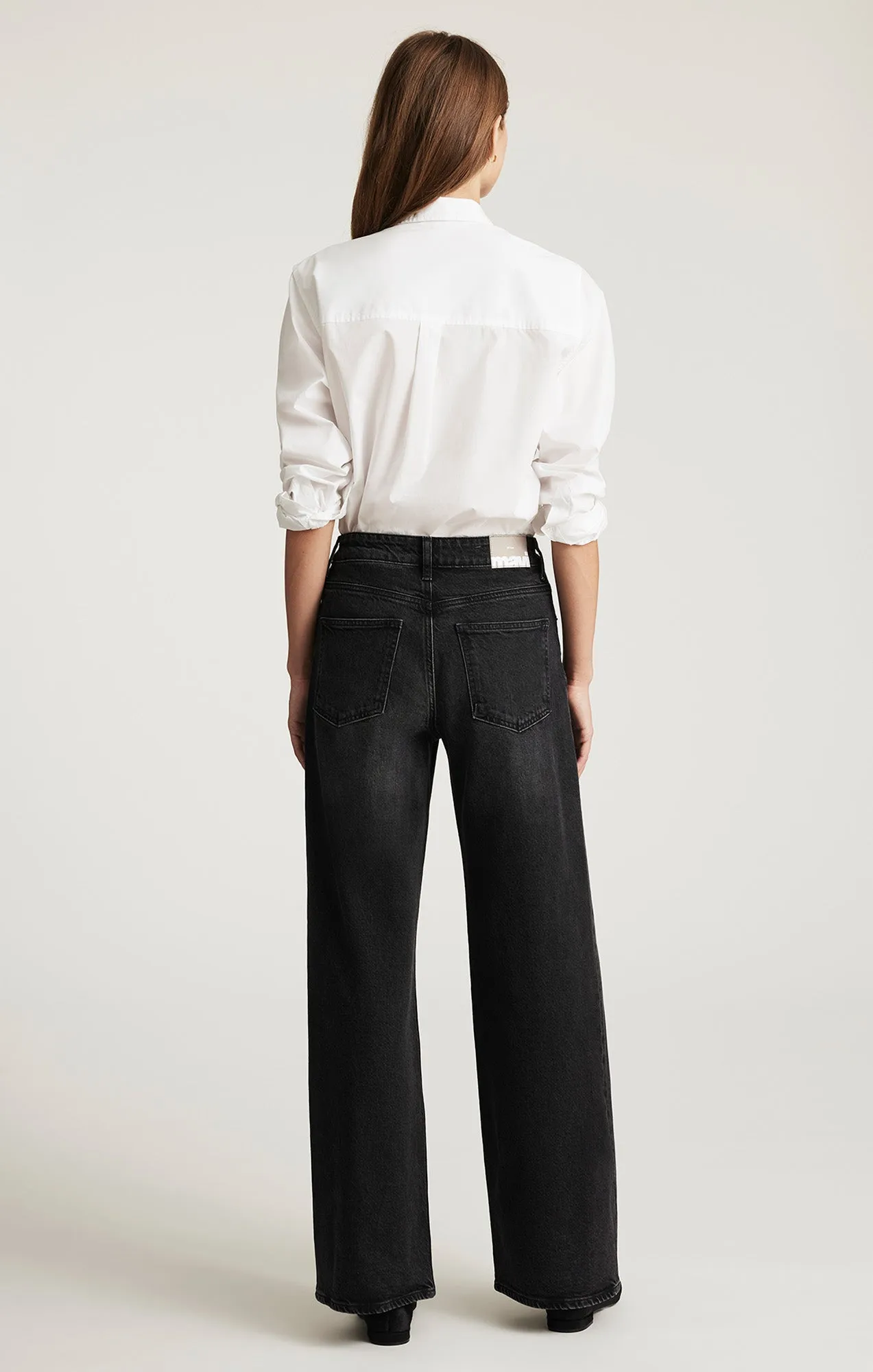 FLORIDA WIDE LEG IN DARK SMOKE CLASSIC BLUE sold by Mavi product image thumbnail 3