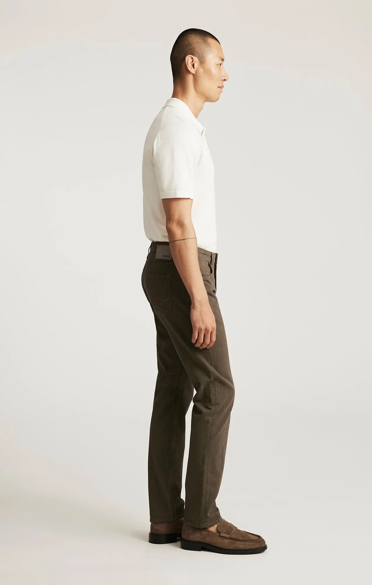 JAKE SLIM LEG IN KHAKI STRIPE sold by Mavi product image thumbnail 2