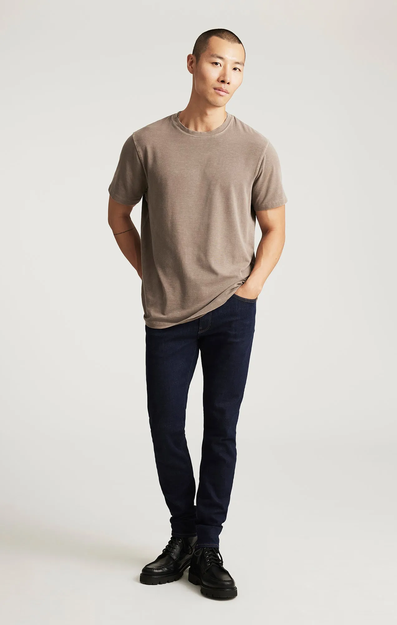 EDITION SHORT SLEEVE T-SHIRT IN SHITAKE sold by Mavi product image thumbnail 5