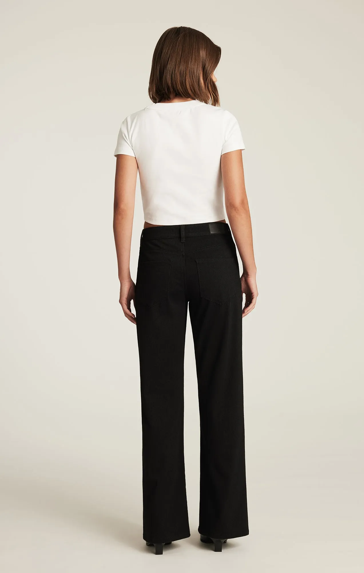 SABRINA WIDE LEG IN BLACK MOVE sold by Mavi product image thumbnail 4