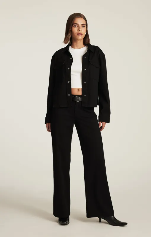 SABRINA WIDE LEG IN BLACK MOVE sold by Mavi