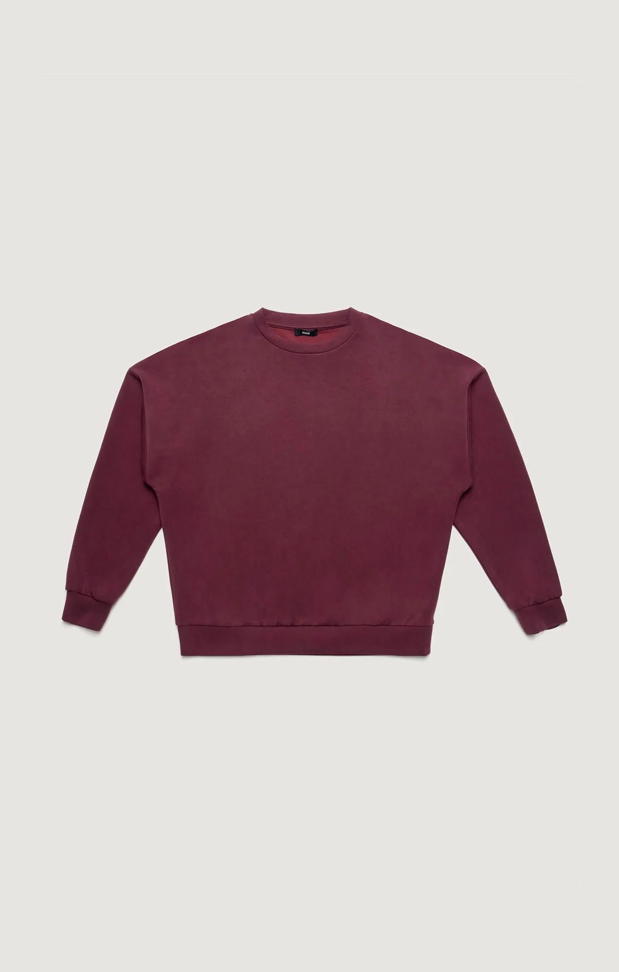LUXE TOUCH TENCEL™ SWEATSHIRT IN TAWNY PORT sold by Mavi product image thumbnail 5