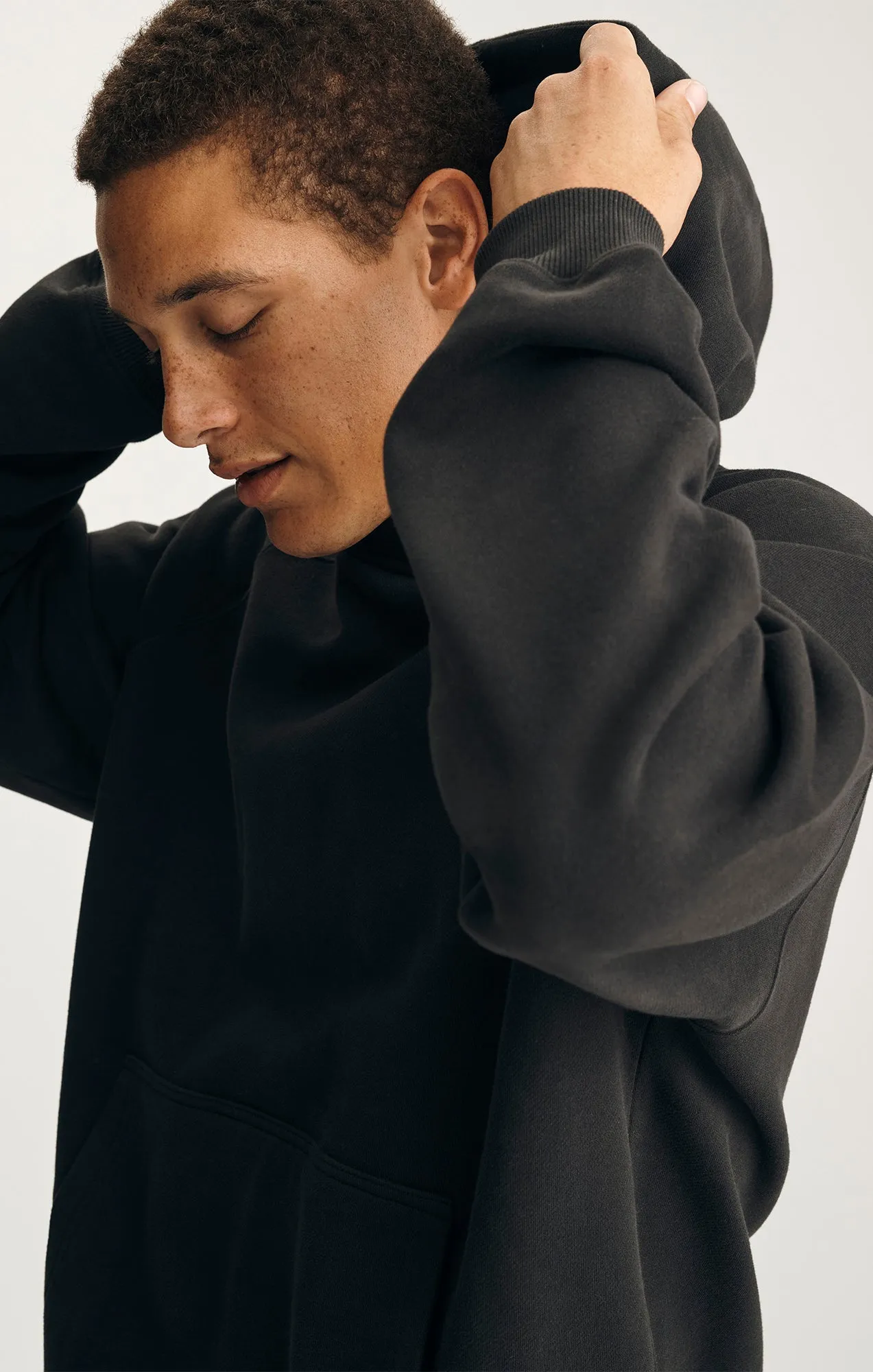 HOODIE IN BLACK sold by Mavi product image thumbnail 2