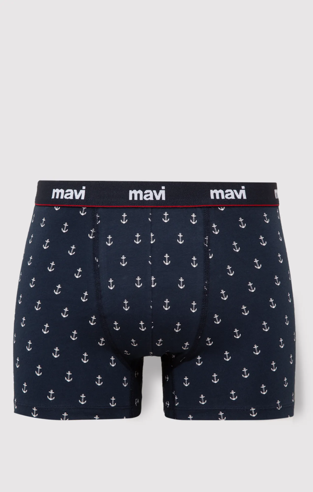 ANCHOR PRINT BOXER BRIEFS IN NAVY sold by Mavi
