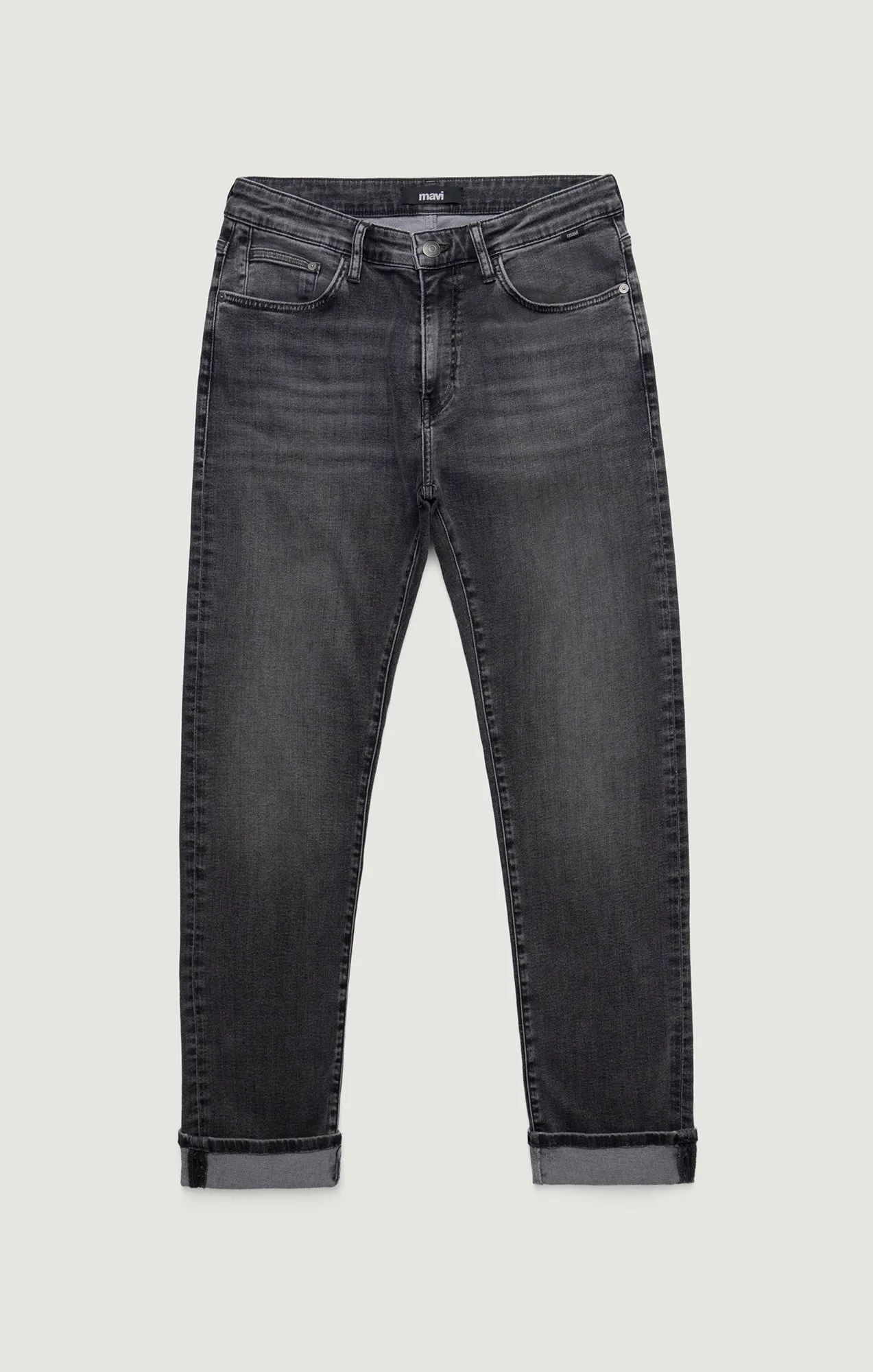 MARCUS SLIM STRAIGHT LEG IN MID SMOKE SUPERMOVE sold by Mavi product image thumbnail 5