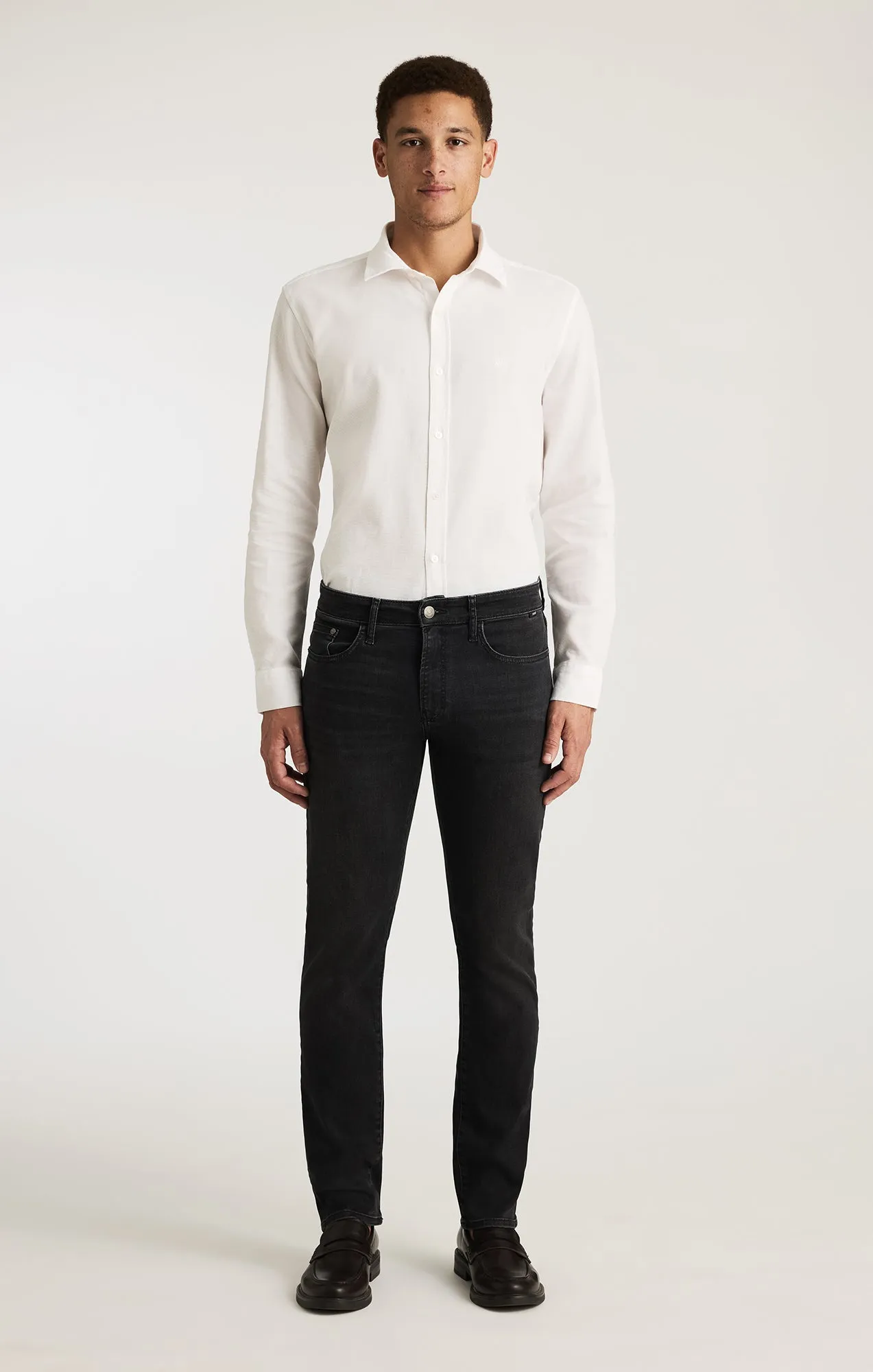 MARCUS SLIM STRAIGHT LEG IN DARK SMOKE SUPERMOVE sold by Mavi product image thumbnail 4