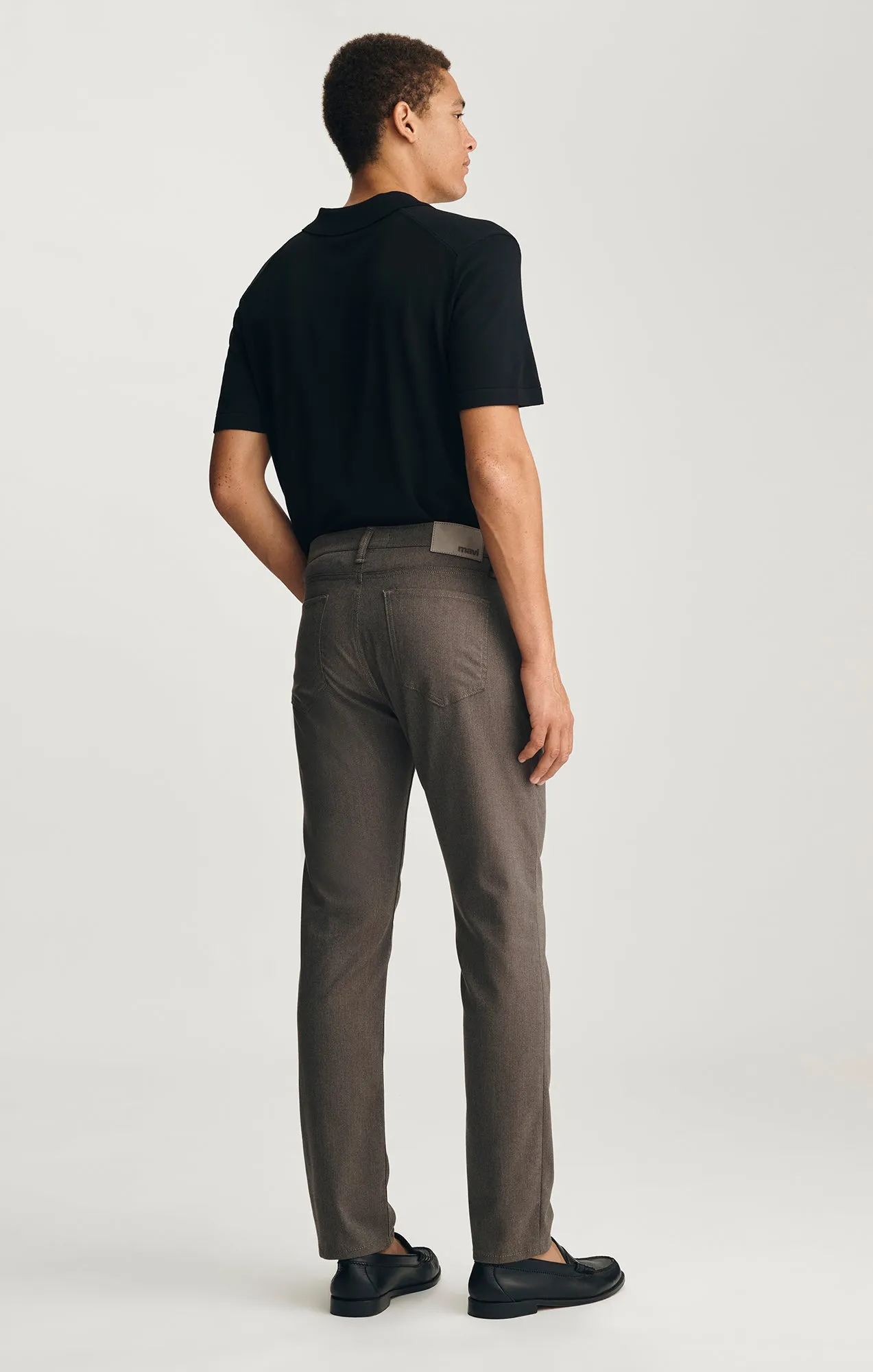 MARCUS SLIM STRAIGHT LEG IN BROWN FEATHER TWEED sold by Mavi product image thumbnail 2