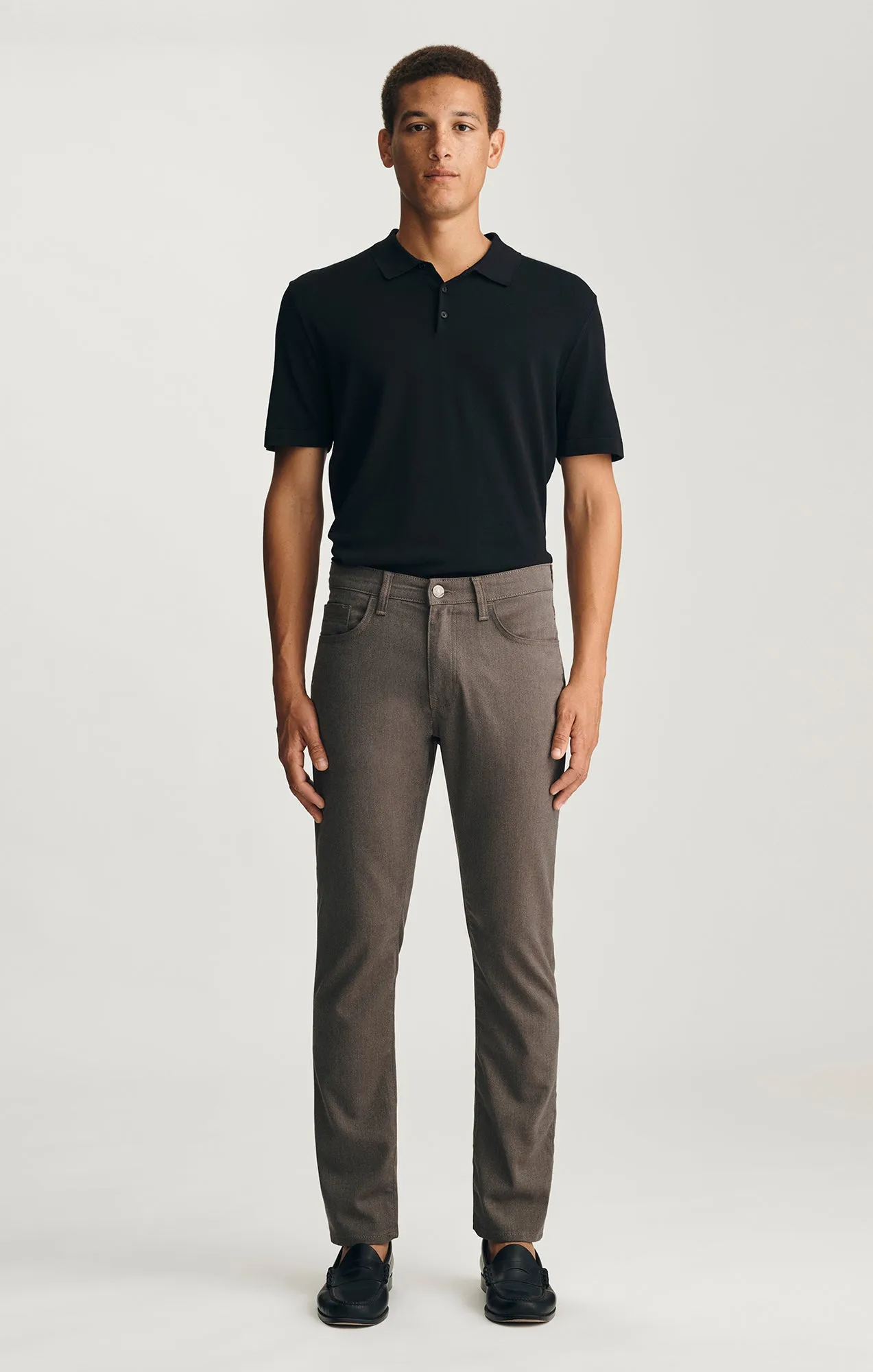 MARCUS SLIM STRAIGHT LEG IN BROWN FEATHER TWEED sold by Mavi product image thumbnail 3