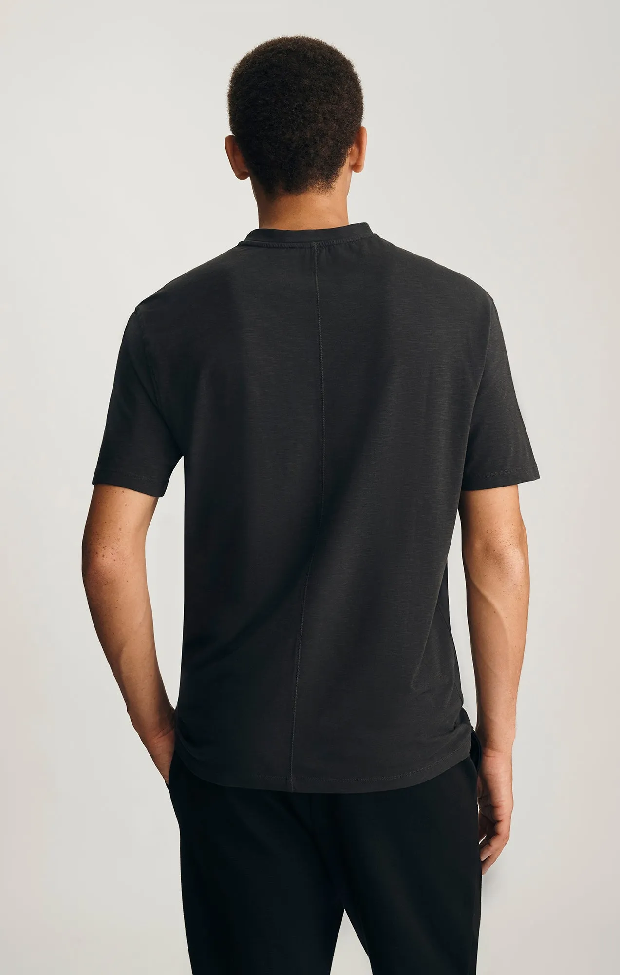 SLUB POCKET T-SHIRT IN PIRATE BLACK sold by Mavi product image thumbnail 2
